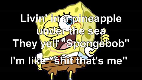 spongebob rap lyrics|More.